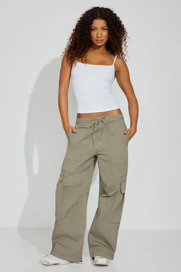 Wide Cargo Pants